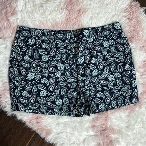 NWOT Ann Taylor LOFT Floral Shorts Women's Size 12